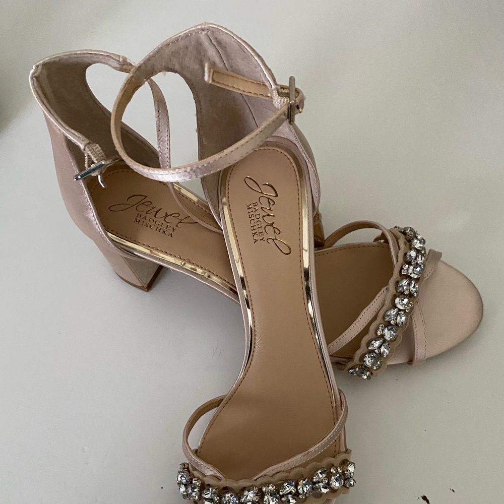 Badgely Mischka jewel shoes.  NWT